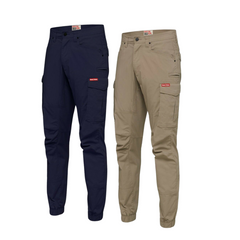 Hard Yakka Pants Cuff 3056 Ripstop Cargo Stretch Slim Fit Y02340