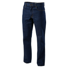 Hard Yakka Denim Jeans Work Pants Enzyme Wash Rigid Farm Heavy Duty Y03514
