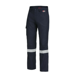 Mens Hard Yakka Workwear Pants Sheildtec Fire Resistant Cargo Tape Safety Y02525