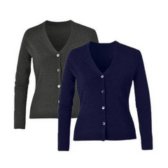 NNT Womens Pure Wool V-Neck Button Up Cardigan Classic Fit CAT518